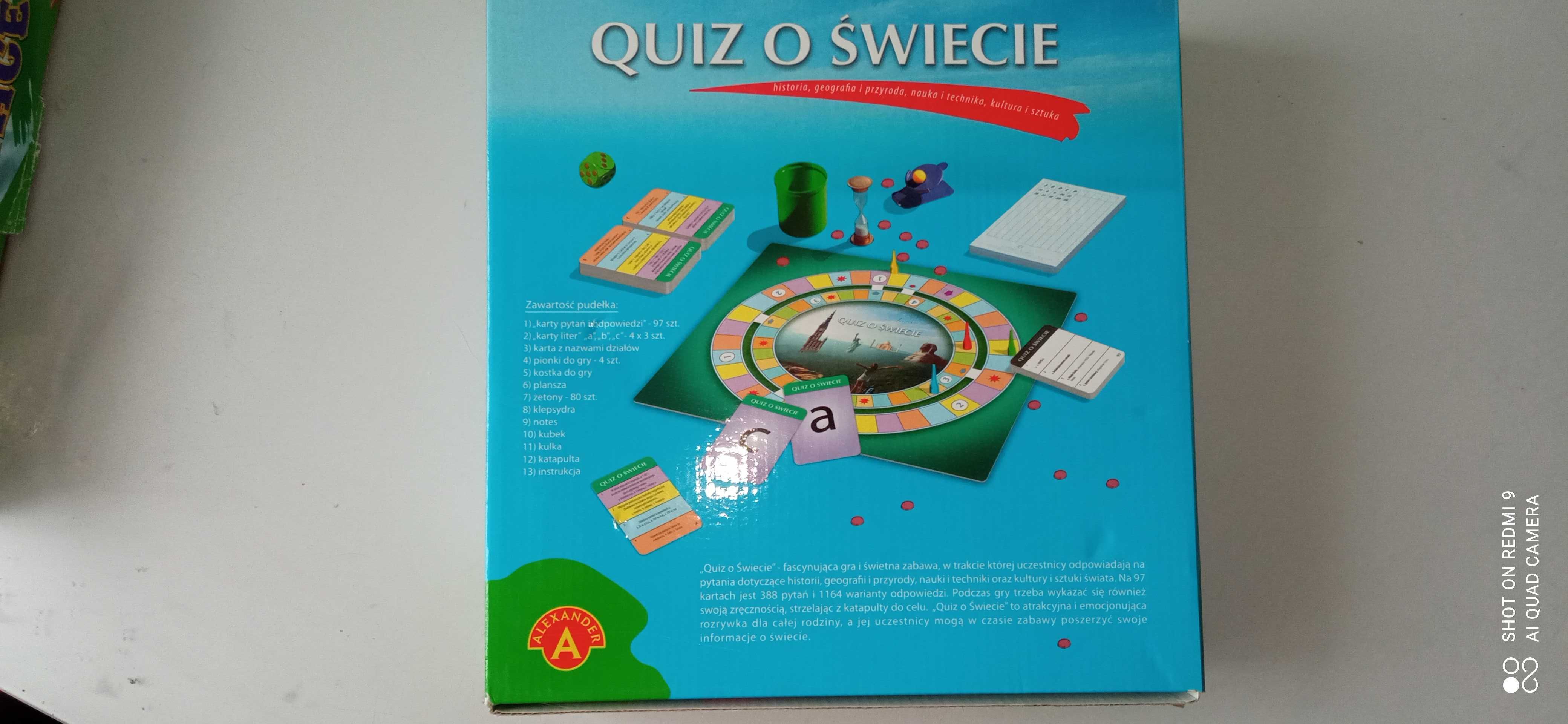 Gra Quiz o świecie (nowa, tylko rozpakowana)