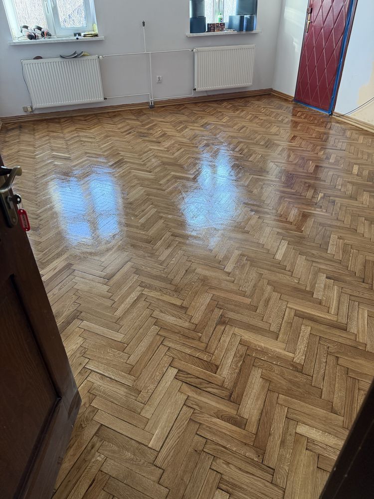 cyklinowanie polerowanie układanie parkietow