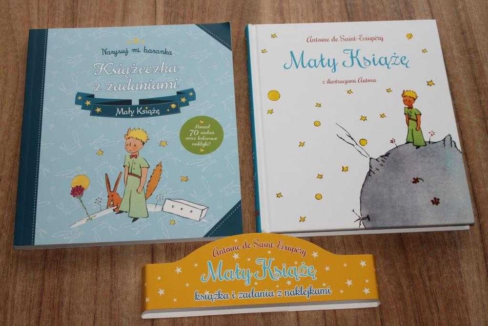 "Mały Książę" - zestaw: książka i zadania z naklejkami