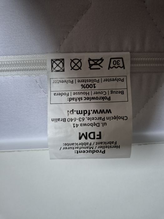 Łozko+materac FDM 90/180