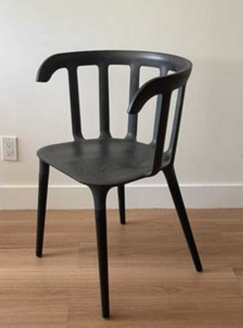 Cadeira de cor preto Ikea
