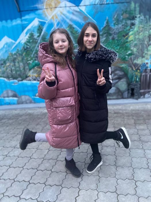 Пальто рожеве для дівчинки