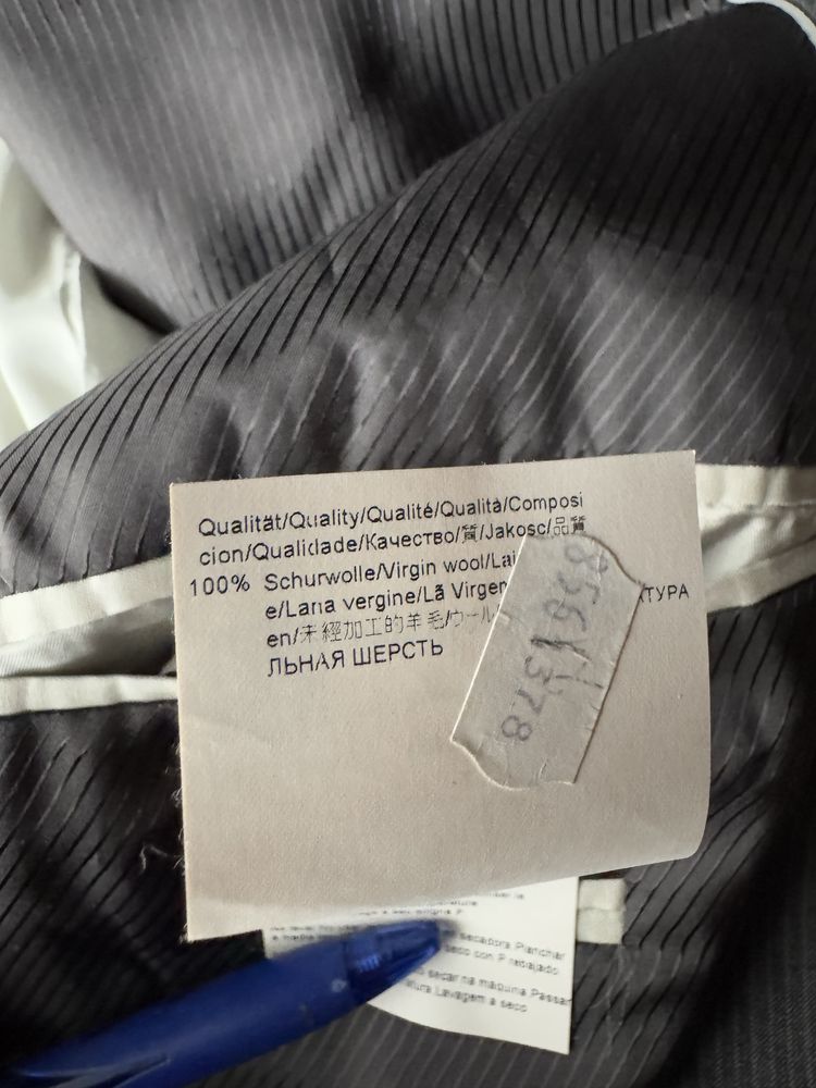 Hugo Boss wełniana marynarka 48