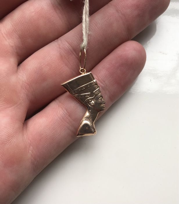 Золото, 14к, 585 проба, кулон, амулет, золотой