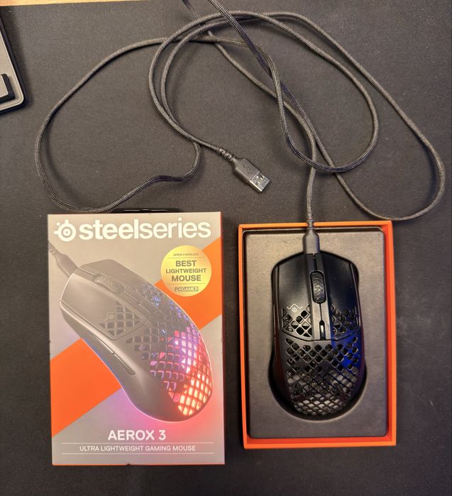 Mysz przewodowa Steelseries Aerox 3 Onyx