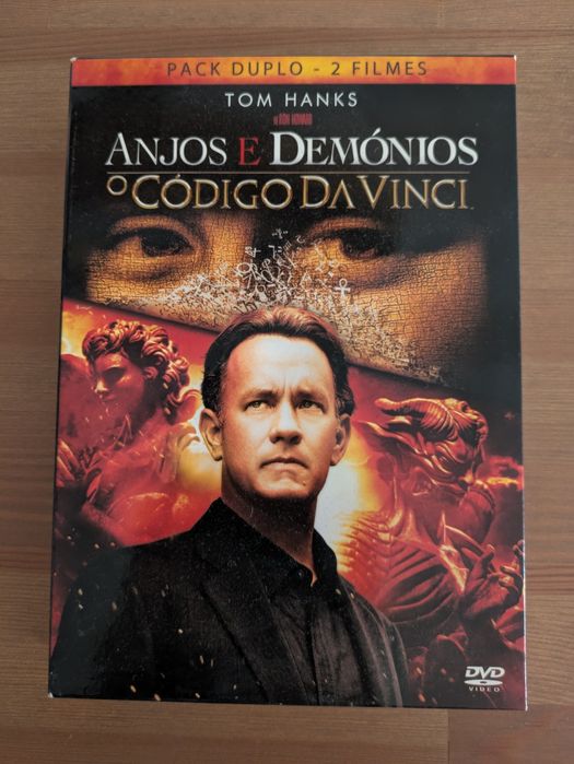 Pack 2 DVDs " Código DaVinci + Anjos e Demonios " (Como Novo)