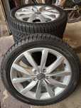 Oryginalne koła zimowe VW 205/50 R17 felgi aluminiowe Dijon