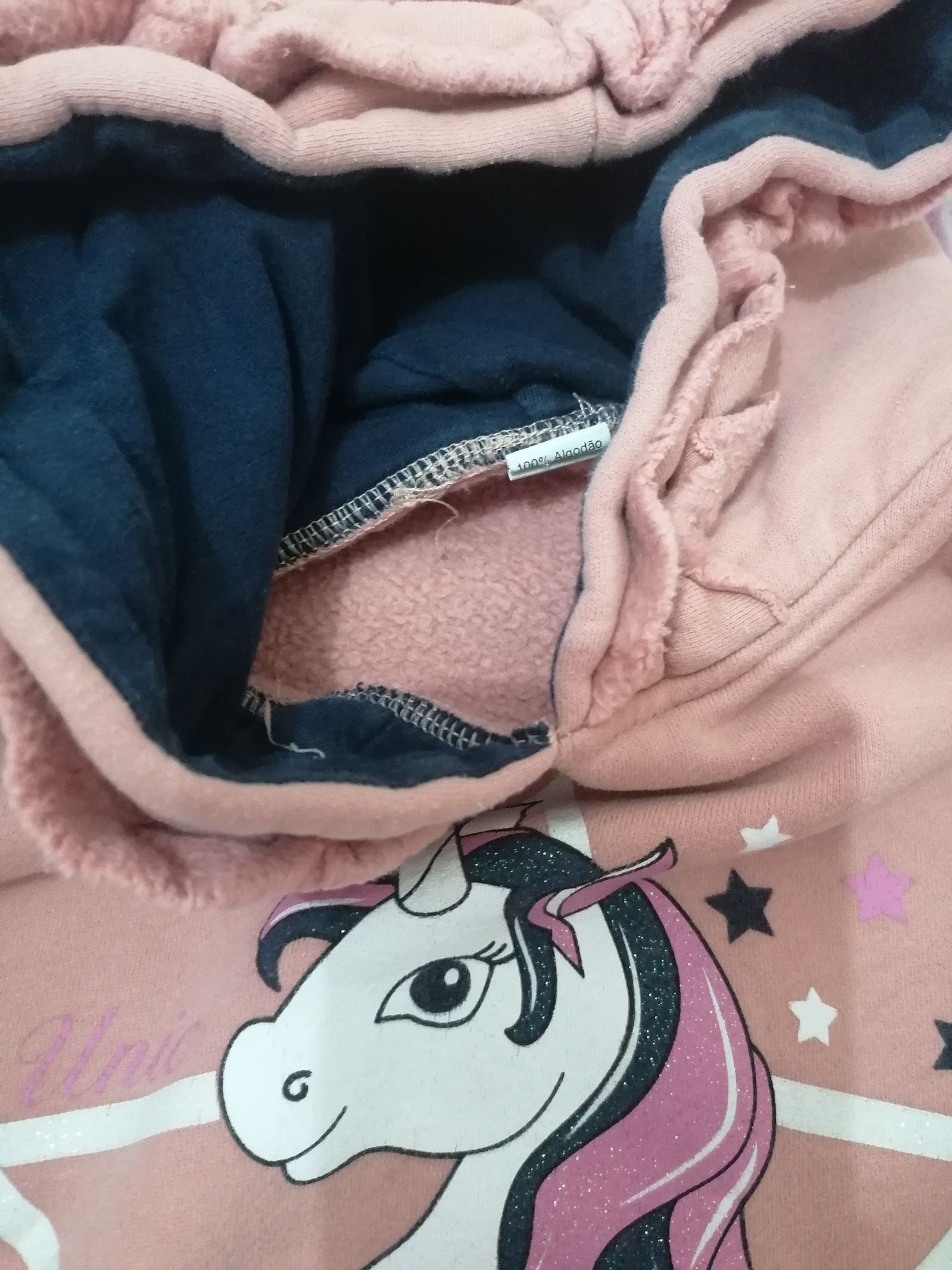 Conjunto unicornio muito quentinho