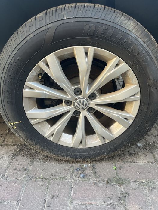 Диски r17 резина vw tiguan 2/ 2018 / allspace