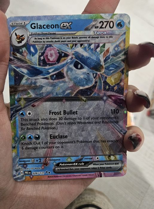 Glaceon ex Prismatic Evolutions