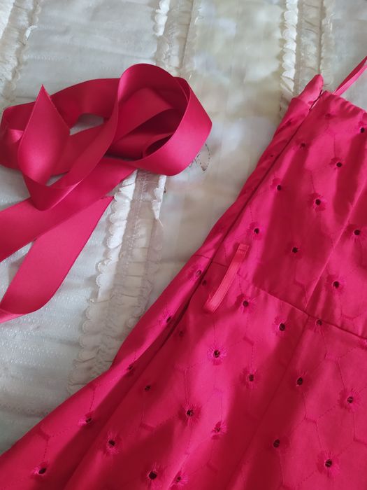 Vestido caicai de cerimónia