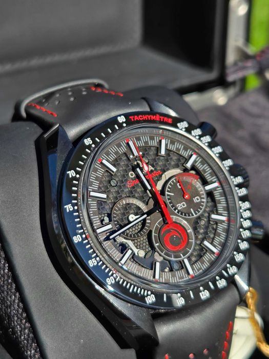 Omega Speedmaster Dark Side of the Moon - team Alinghi - Gwarancja