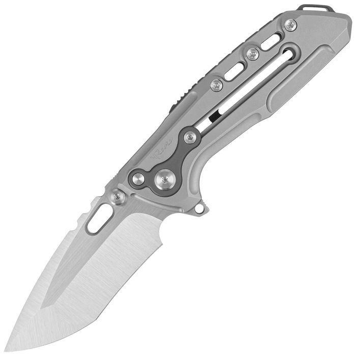 Nóż składany Reate T1000-V2 Gray Titanium/Zirconium, Satin M390 by Alv