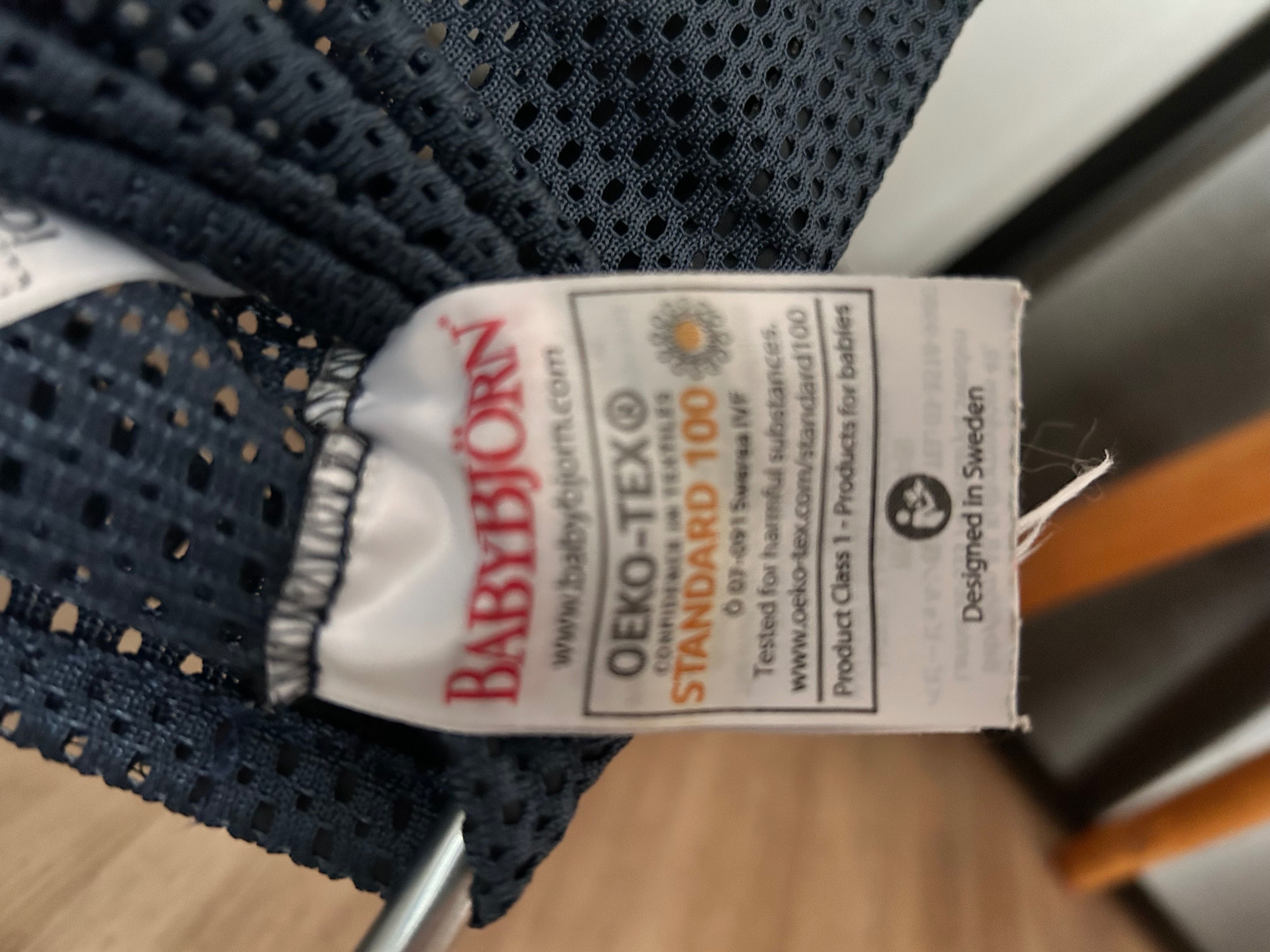 BABYBJORN - leżaczek BLISS MESH, Granatowy