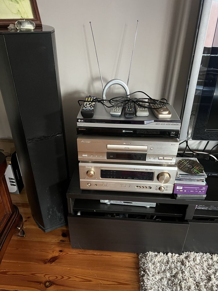 Kino domowe kolumny jamo d590 pionier  denon