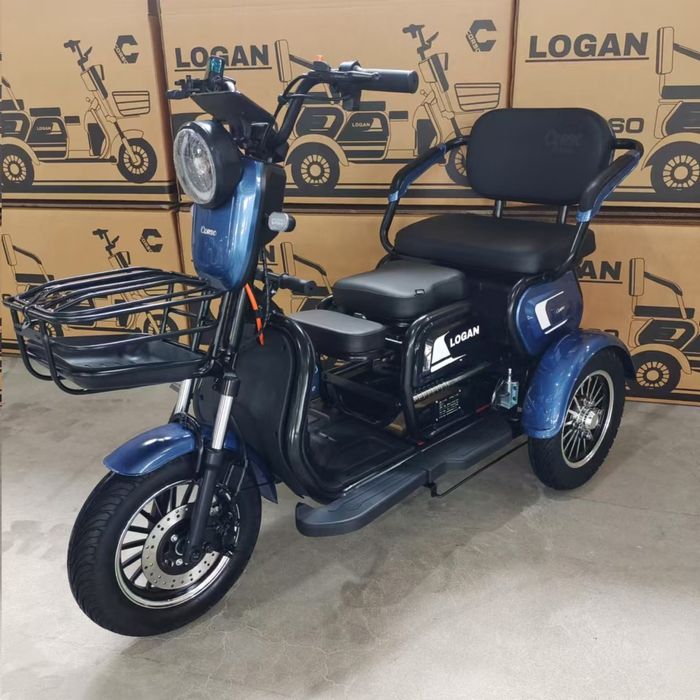 Електричний мопед Logan 1200W 72W/23Ah