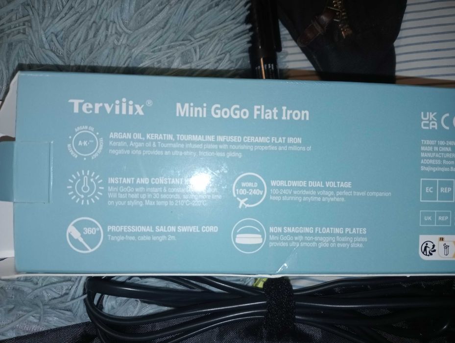 Mini prostownica, idealna do torebki, Terviiix Mini Go Go, nowa