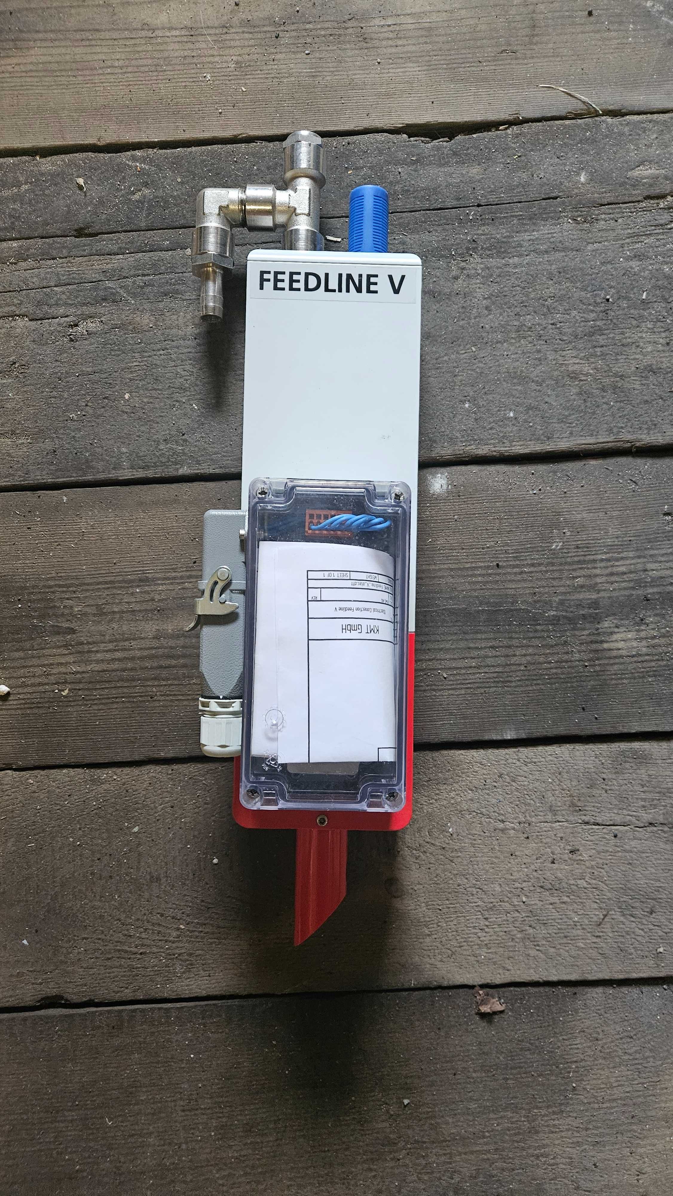 Podajnik ścierniwa - system dozowania KMT FEEDLINE FL-V - WaterJET