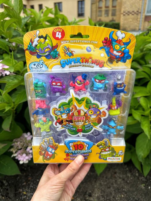 SuperThings 4 серія, 10 фігурок в наборі