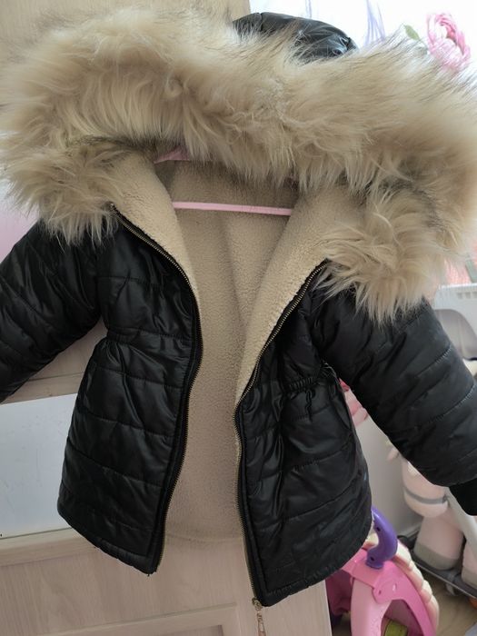 Kurtka zimowa Małe cuda dla dziewczynki