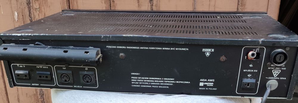 Amplituner AIDA AWS 103 Unitra.