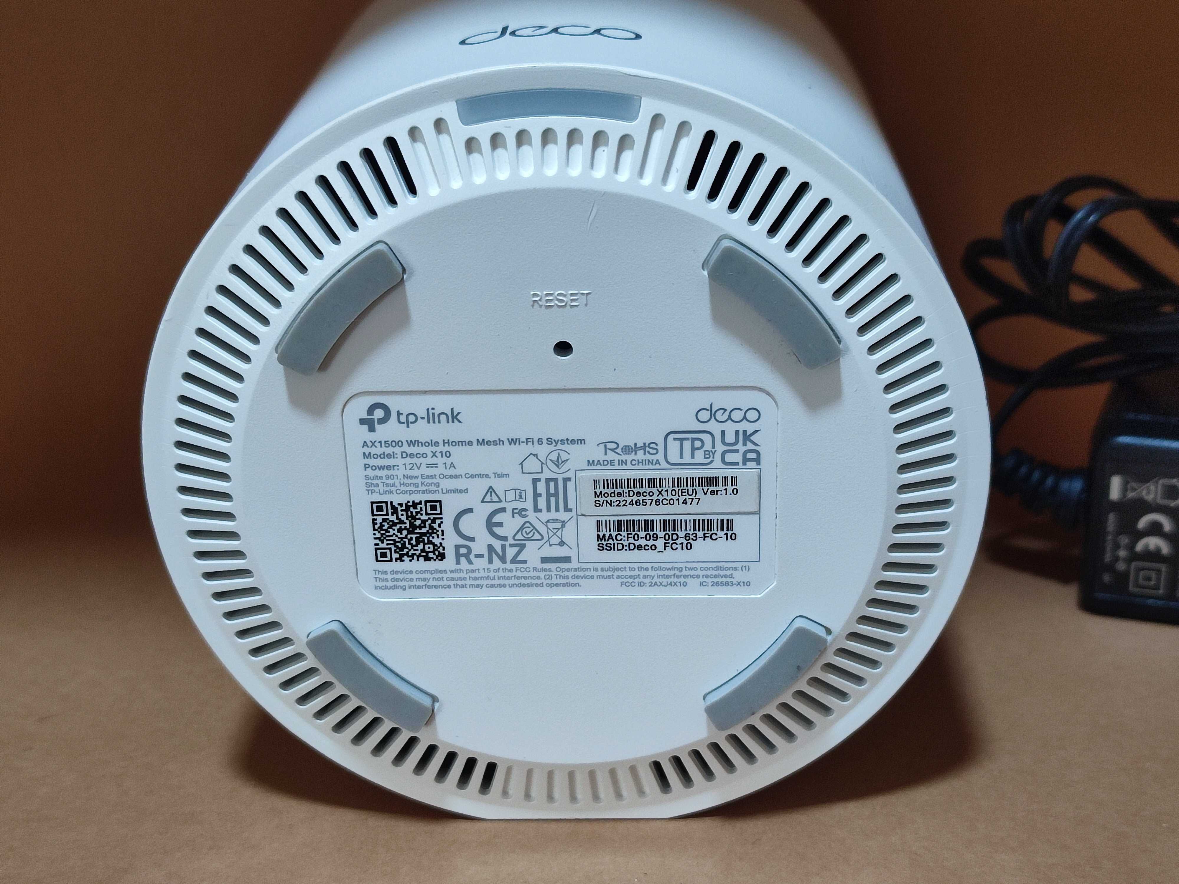 Deco X10 - Repetidor Wi-Fi 6 TP-Link