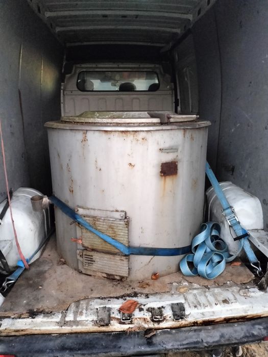 Kocioł parnik wojskowy weglowy