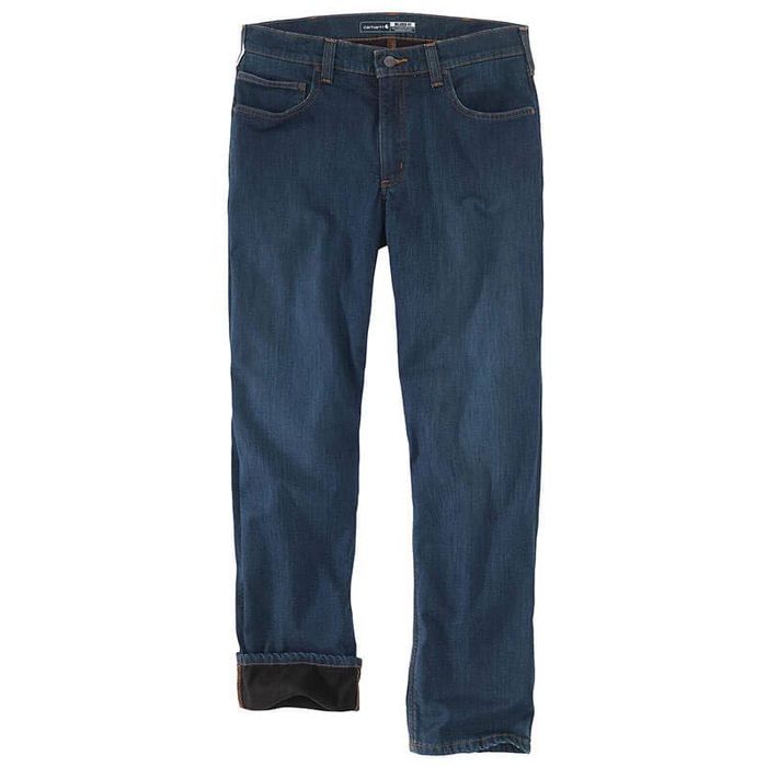 Джинси з фліс-підкладкою 5 кишень Carhartt 104939