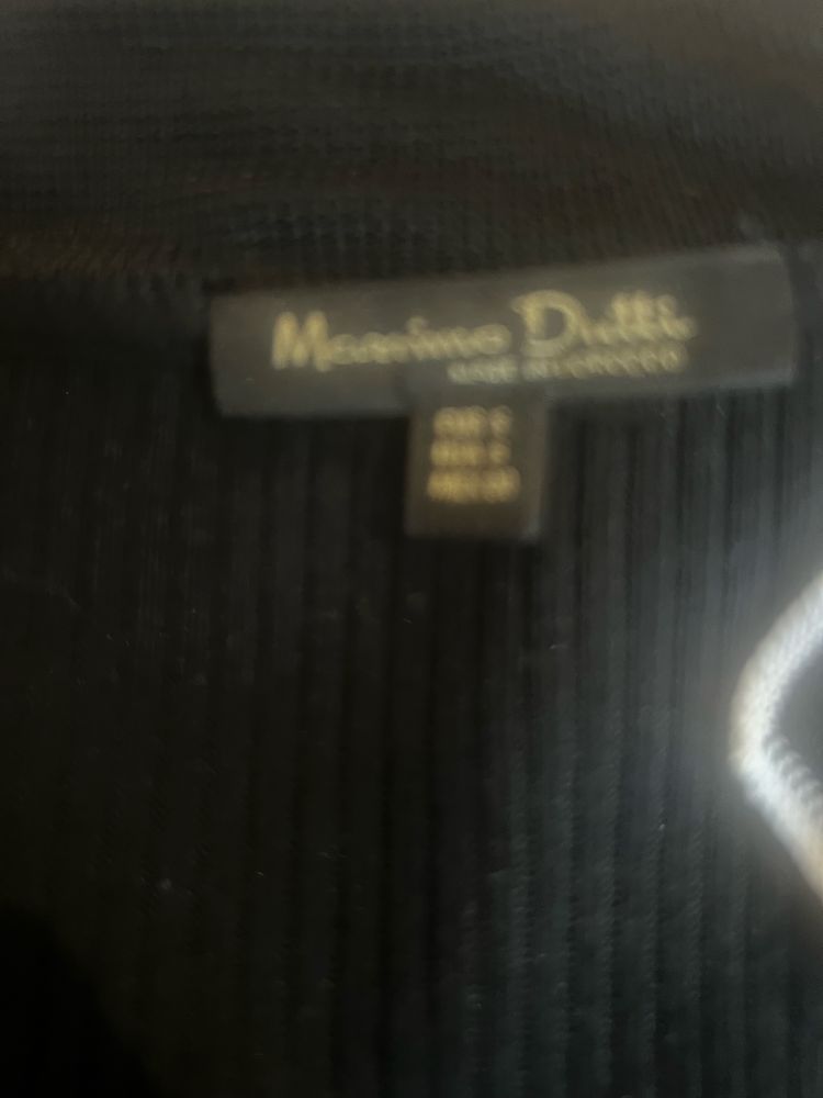 Camisa preta massimo dutti. Tamanho s. Impecavel