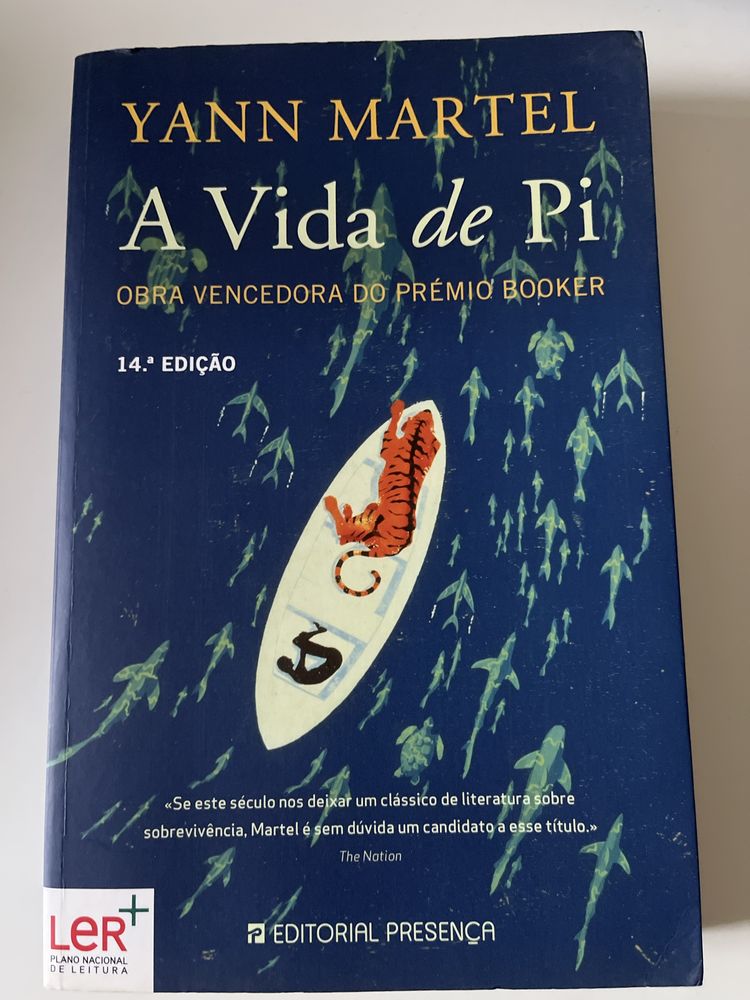 Livro “a vida de pi”