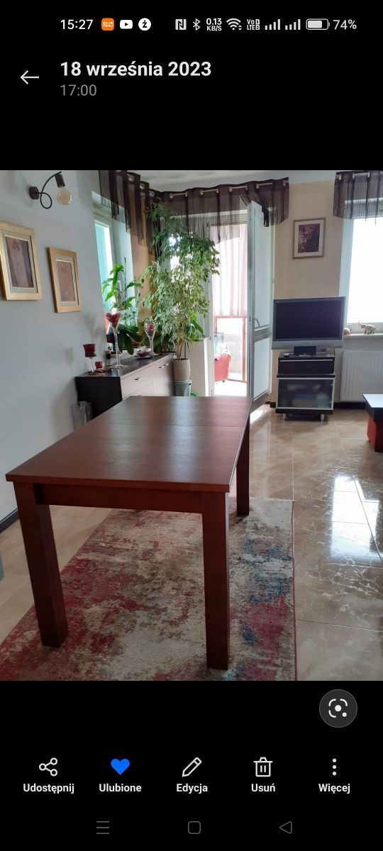 Sprzedam stół do salonu