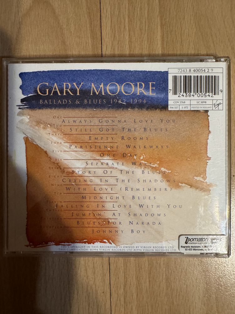 CD - Gary Moore: 1982 Ballads & Blues 1994. Klasyk!