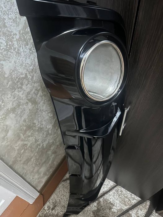 Диффузор Audi з насадками RS Black обичний бампер.А4В8{В8.5} 11-15 рік