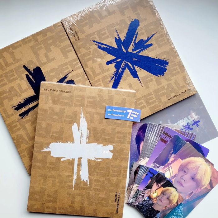 Новий запакований альбом txt freefall kpop в Україні