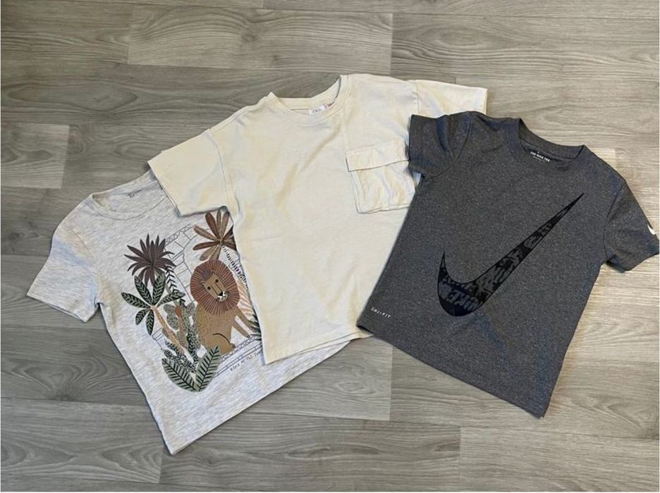 Футболки Zara, Nike, Tu, 116см
