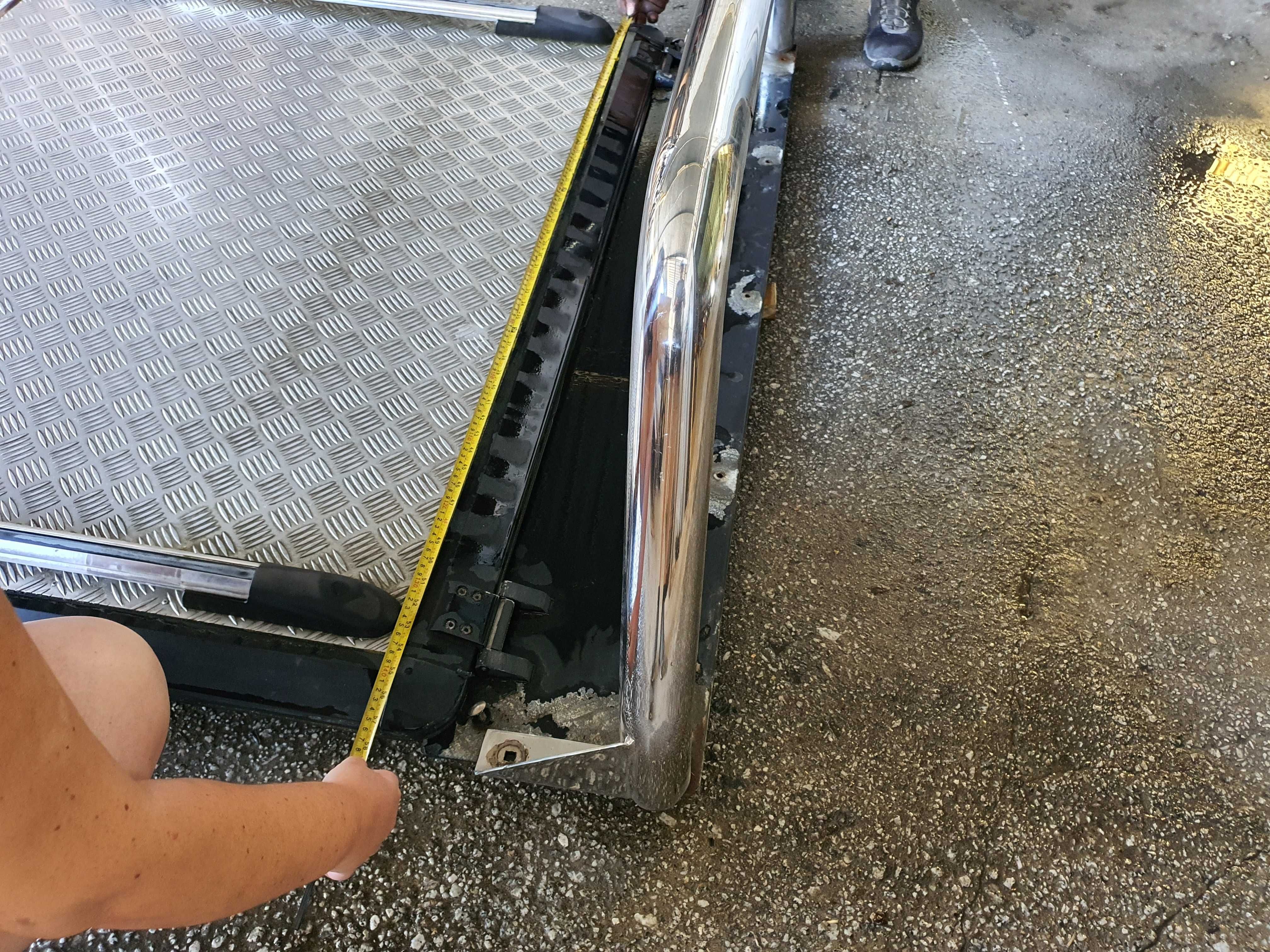 Tampa Full box Hard Top Nissan Navara D22 EM ALUMINIO