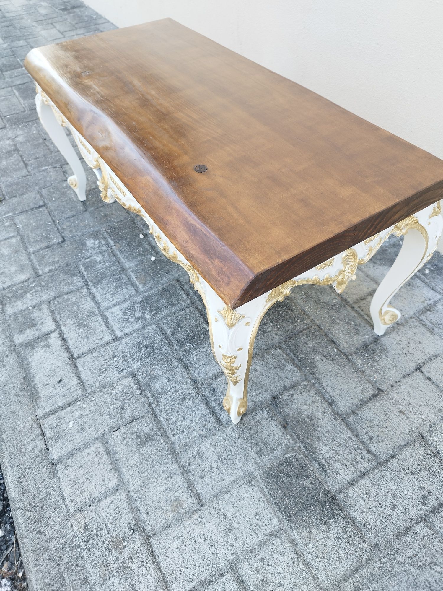 Mesa de centro restaurada