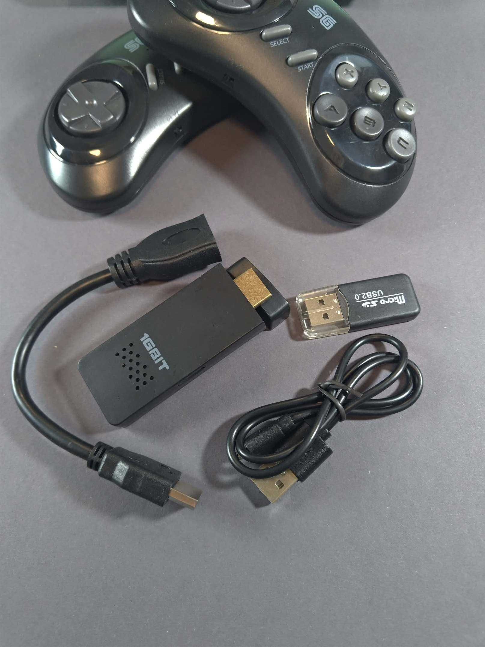 Беспроводная HDMI приставка ретро Sega Y2 SG1250+ игр