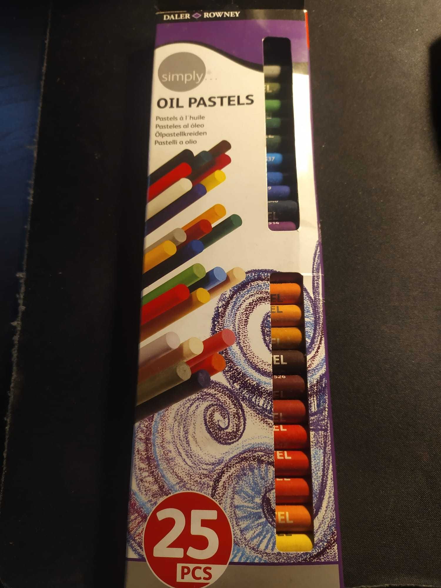 Pastéis de Óleo Daler Rowney - Set 25