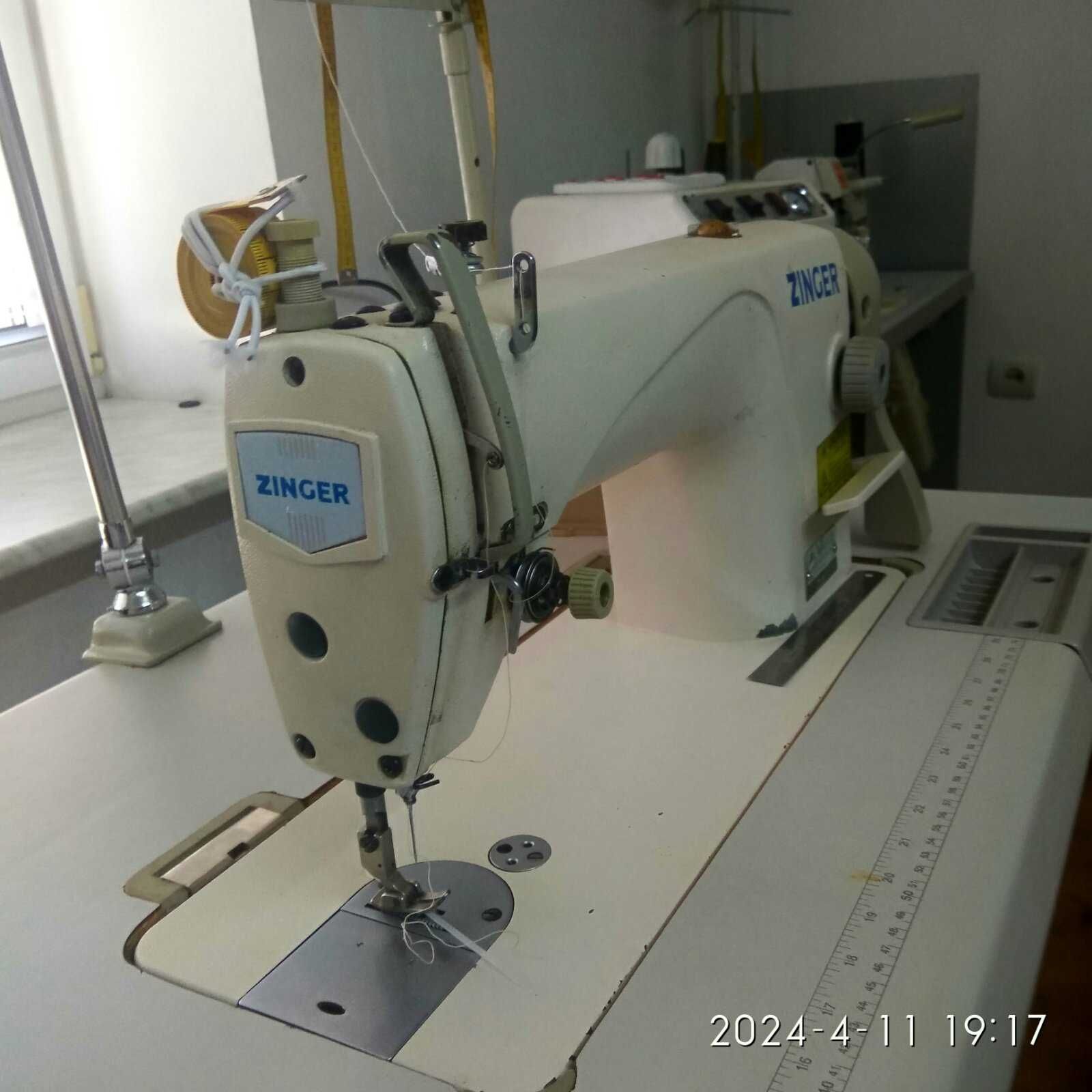 ZINGER ZDL-8950 промислова швейна машина, б/в (є кількість)