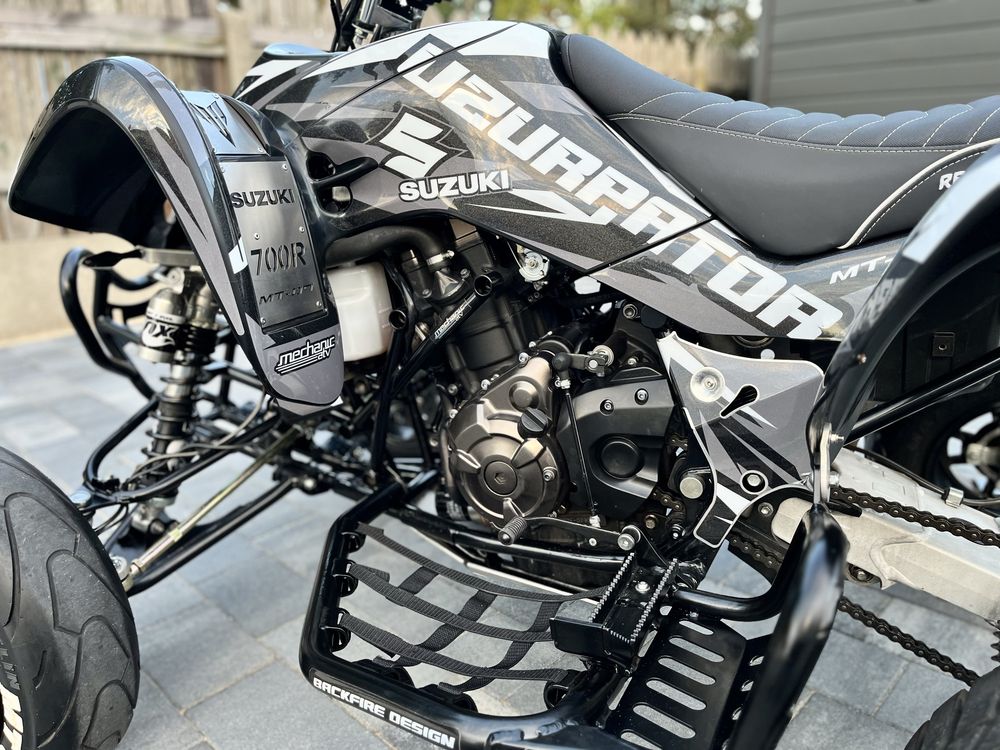 Suzuki ltz mt07 swap!