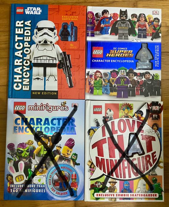 LIVROS LEGO PARA VENDA