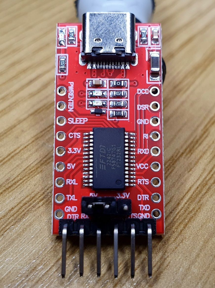 Moduł FTDI konwerter usb C na RS232 UART 3.3V lub 5V