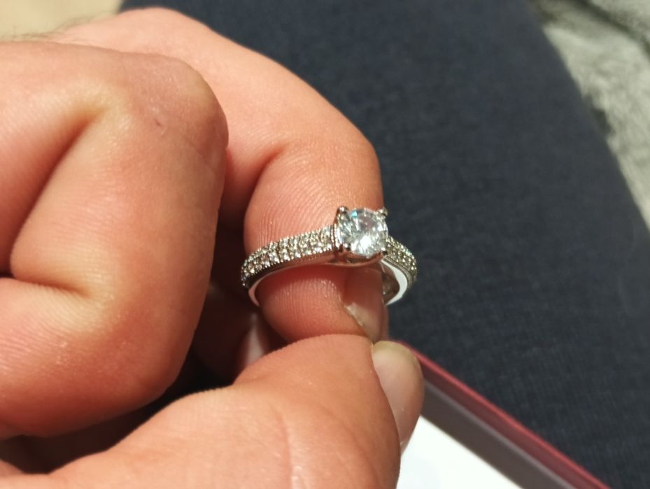 Conjunto de Alianças em prata de lei 925