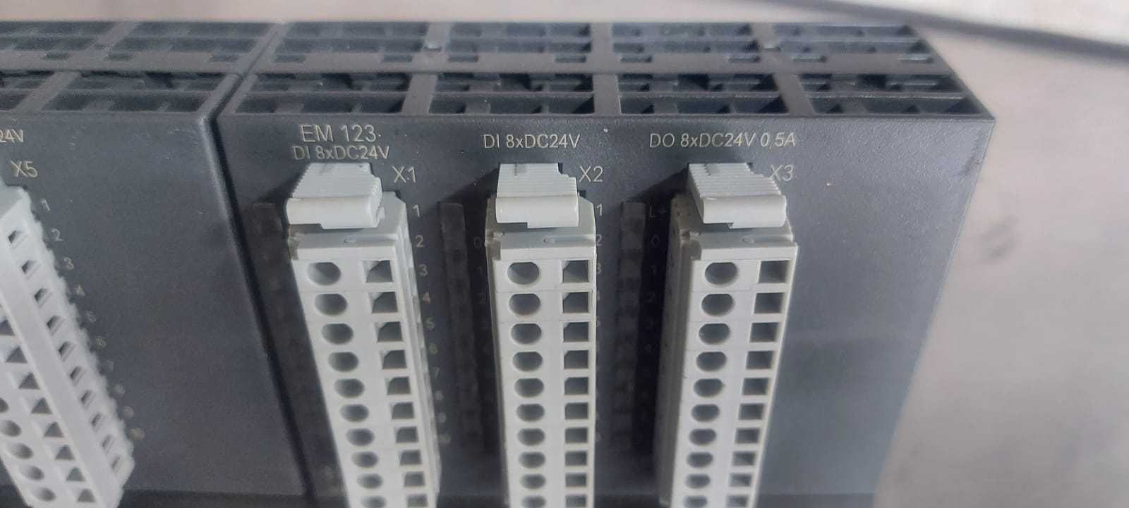 Sterownik PLC VIPA CPU 114-6BJ02 + moduły wej/wyjs EM123-4EJ01