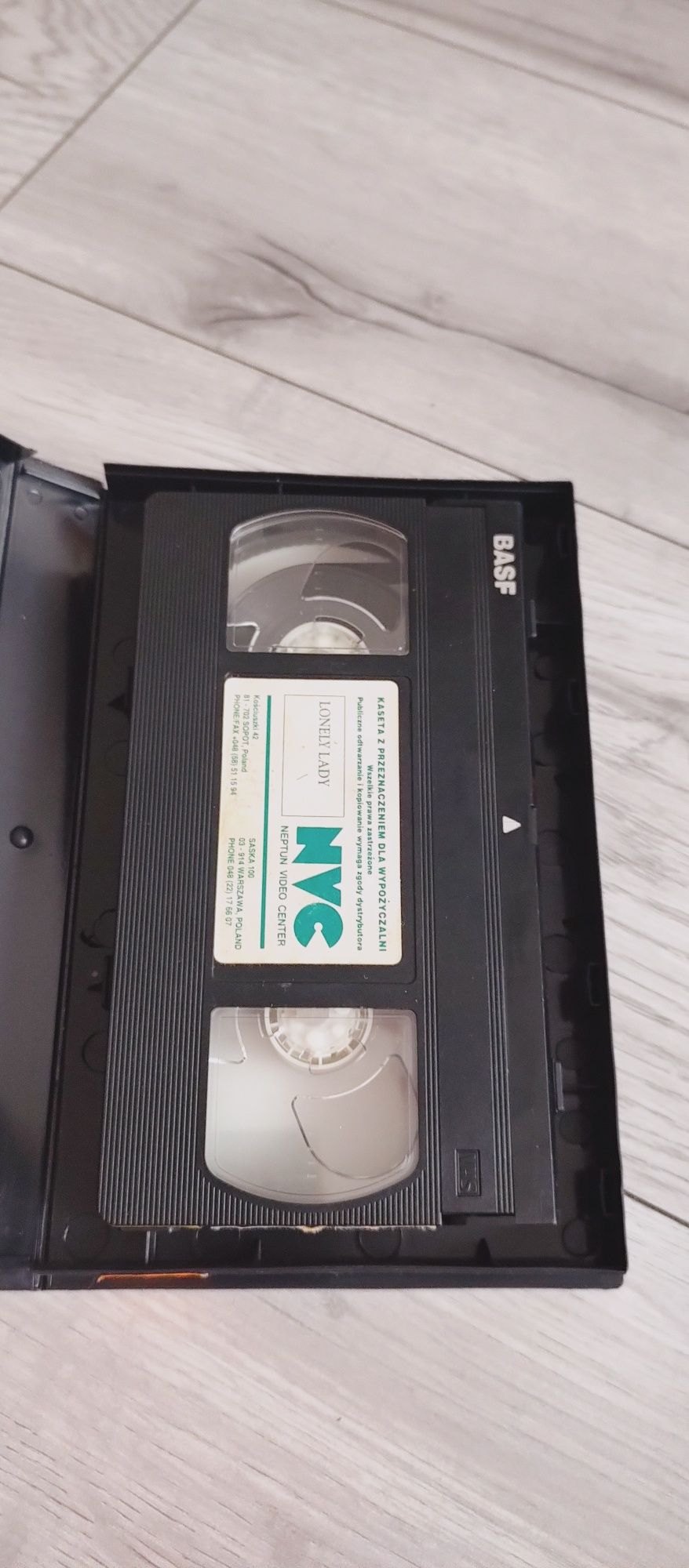 Kaseta VHS the lonely lady drama