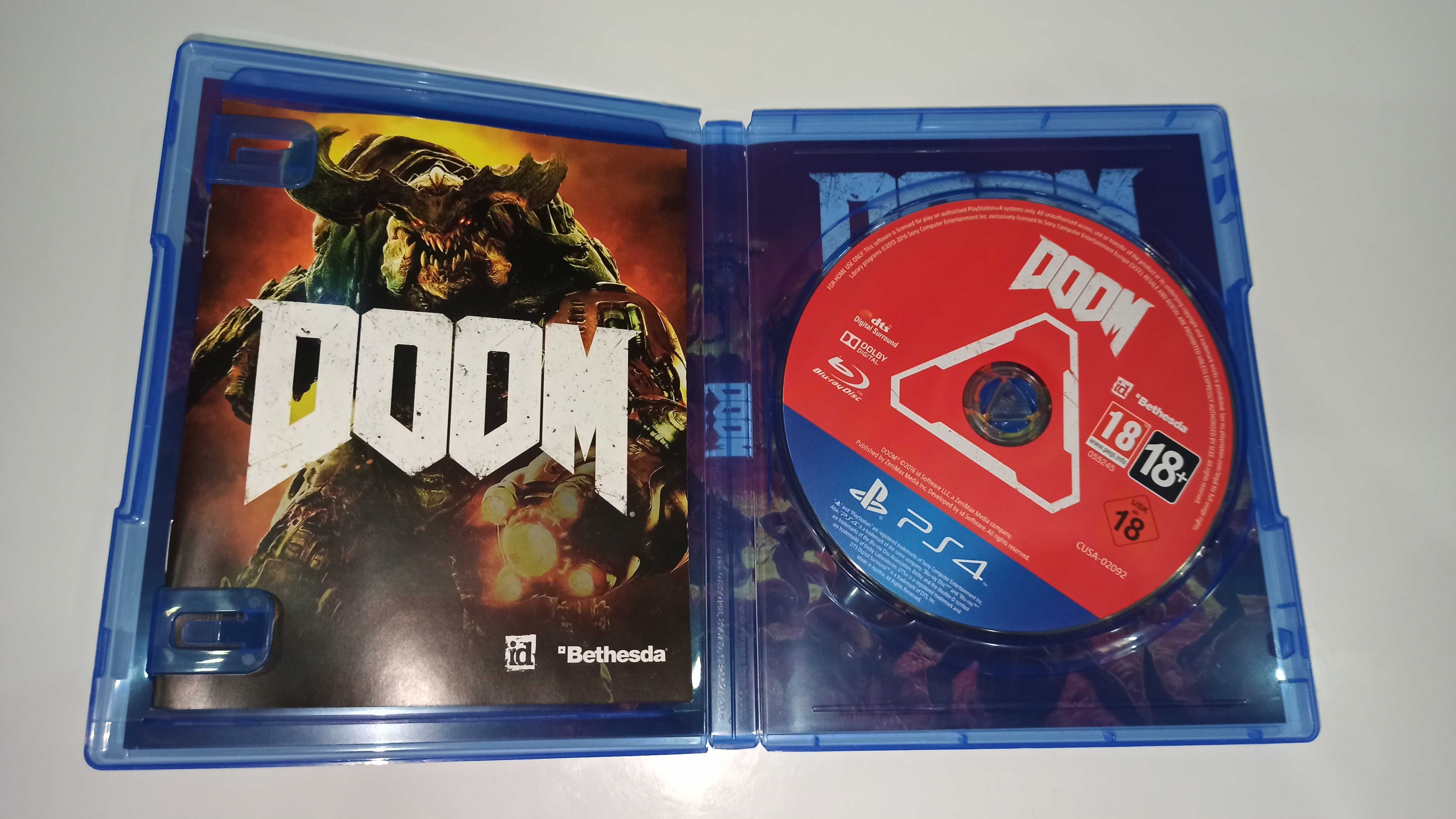 ps4 DOOM PL mówią po polsku MOCNA STRZELANKA wydanie PREMIUM