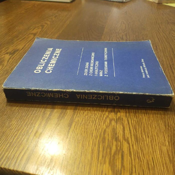 Obliczenia chemiczne, Zbiór zadań pod redakcją Alfreda Śliwy