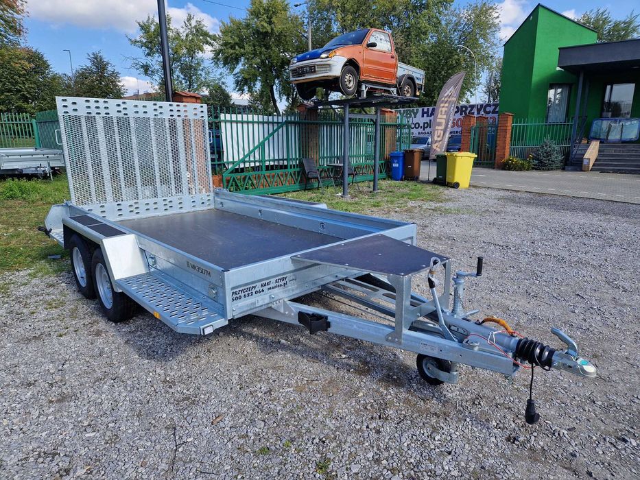 Przyczepa podkoparkowa ZASŁAW MK350TH 3500kg MOCNA I SOLIDNA! KOPARKA