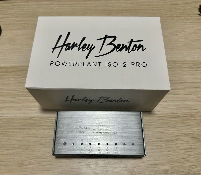 Fonte de alimentação para pedais Harley Benton ISO-2 Pro
